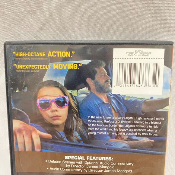 Logan DVD and Digital Download Movie Marvel Wolverine Character With Case - Picture 4 of 10